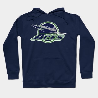 Defunct Asheville Aces Hockey Team Hoodie